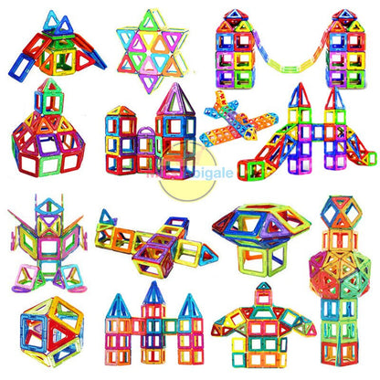 Magnet Building Blocks™ - Ontplooi de eigen creativiteit - magnetische tegels