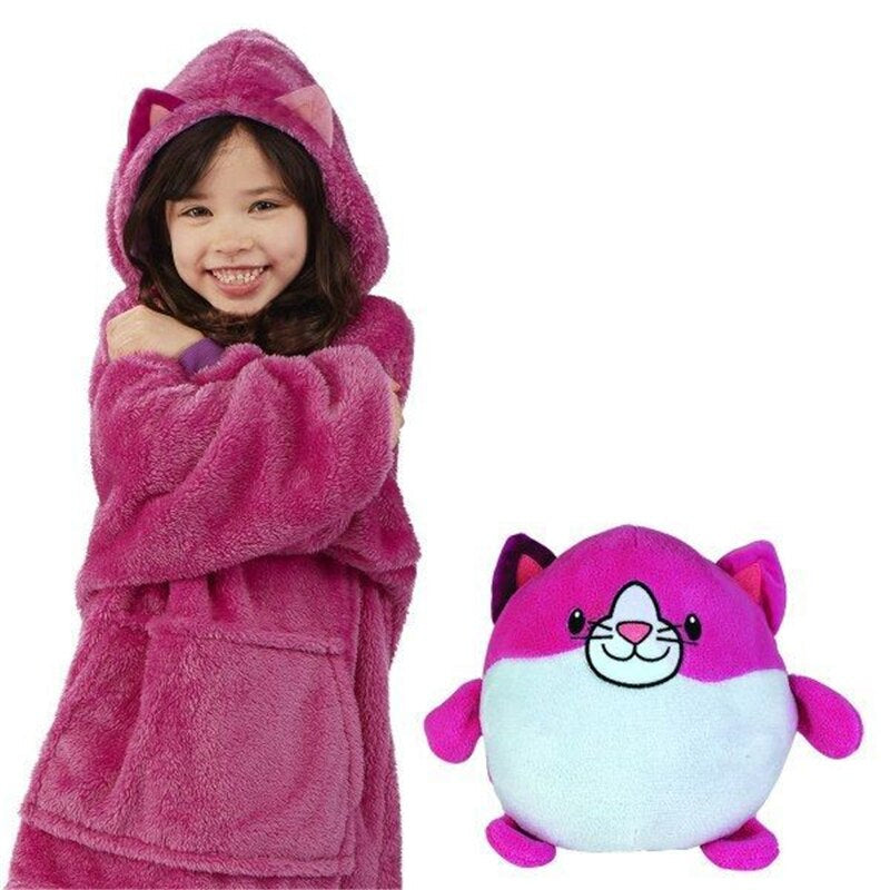 KnuffelHoodie™ - Hoodie en knuffel in een! - Warm en multifunctioneel