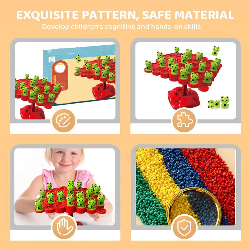 Kikkerboom™ | Spelenderwijs leren tellen - Balansspel