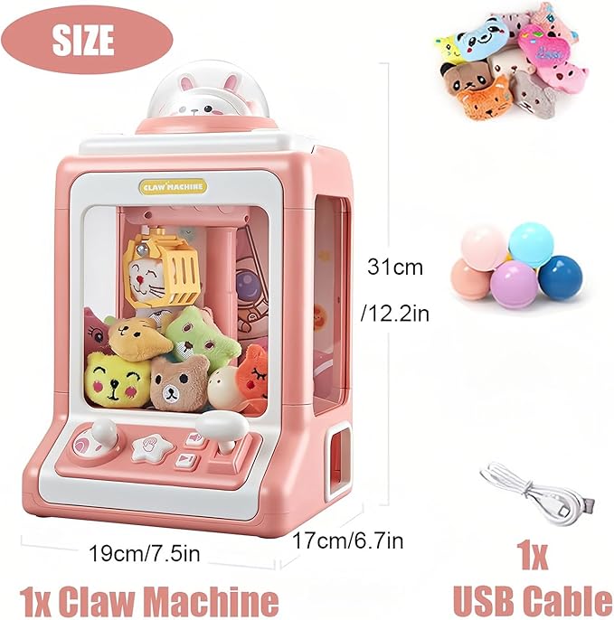 Magic Mini Claw Machine™ - Speel en Vang - Speelgoedgrijpmachine 