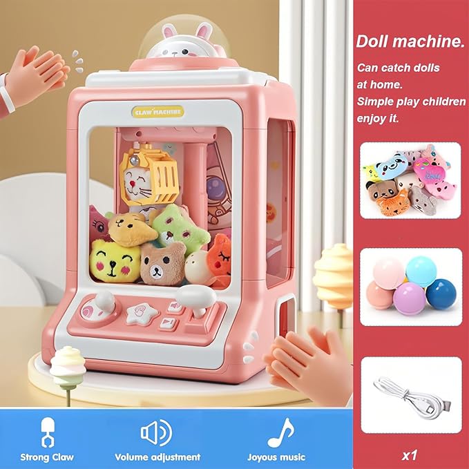 Magic Mini Claw Machine™ - Speel en Vang - Speelgoedgrijpmachine 