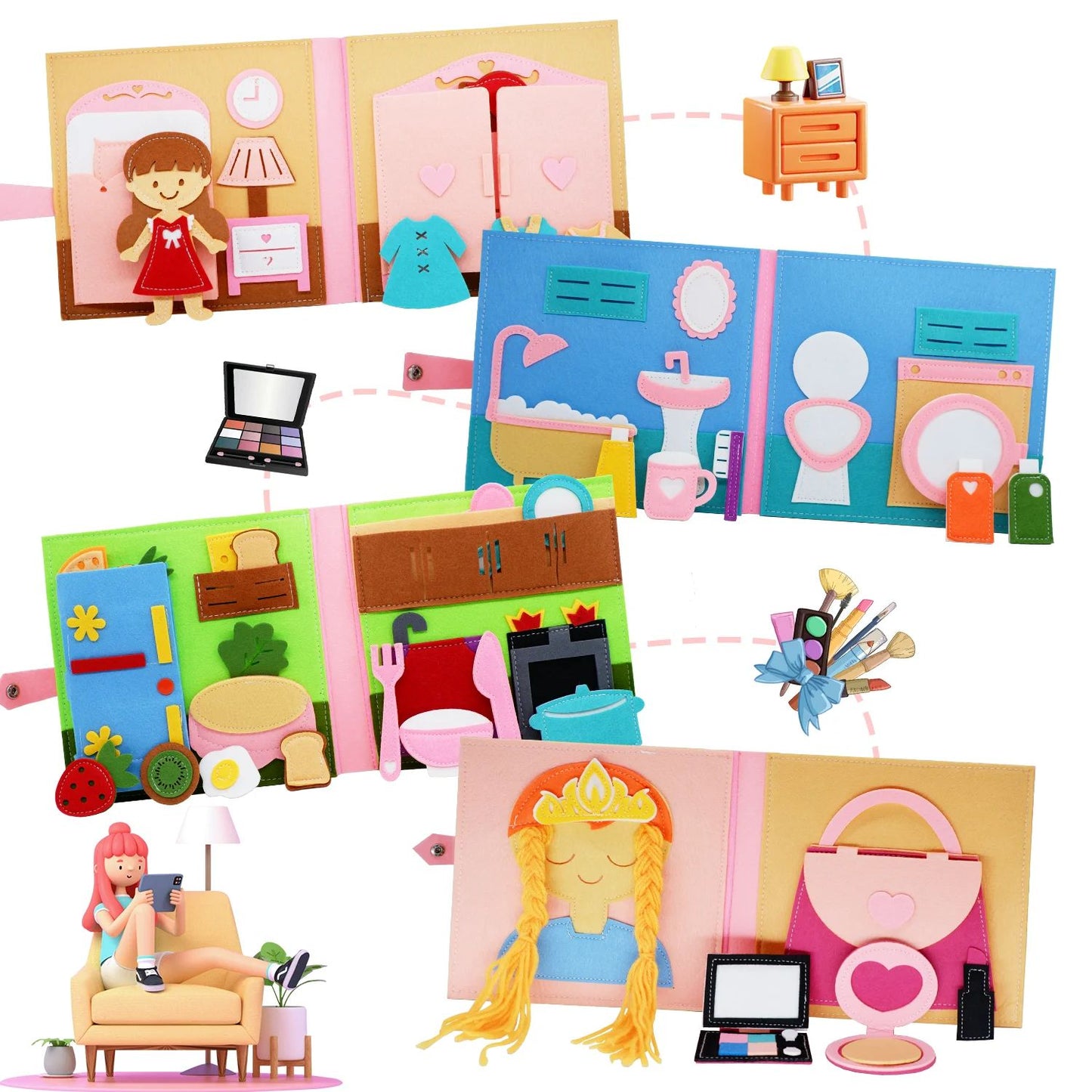 Life Skills Book – Spelen &amp; Leren – Activiteitenboek Peuter 