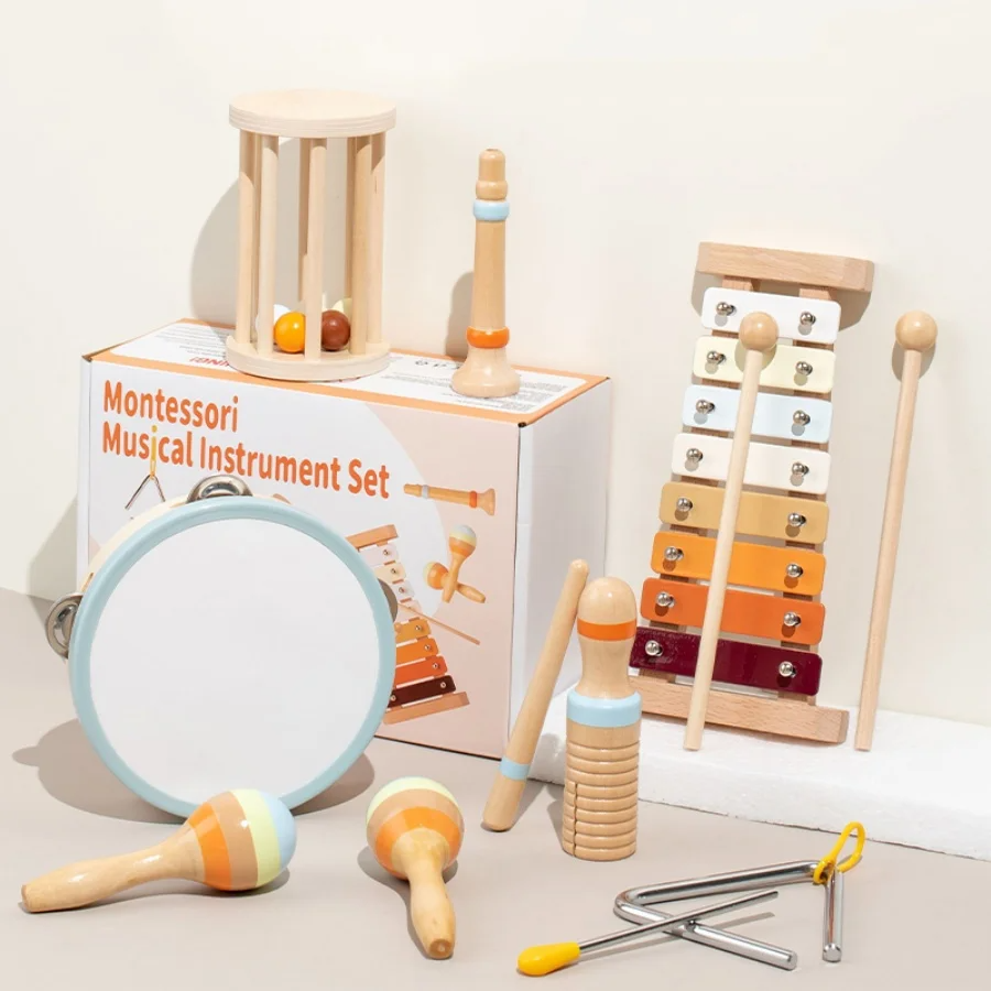 Infant Bell™ - Zachte Geluiden - Montessori Muzikale Instrumenten 