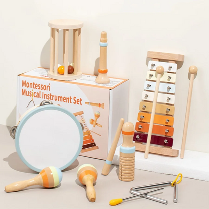 Infant Bell™ - Zachte Geluiden - Montessori Muzikale Instrumenten 