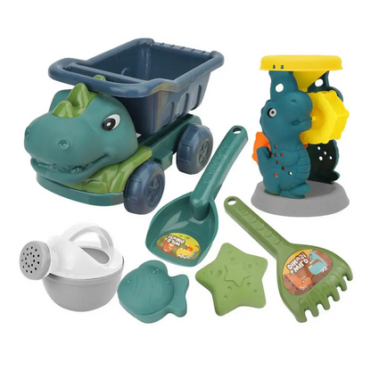 Beach Dino Set™ – Bouw je Kasteel – Dinotruck Strand 