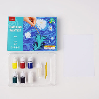 Water Marbling Verf Set™ - Kleurrijk kunstwerk op waterbasis | Verf ingesteld