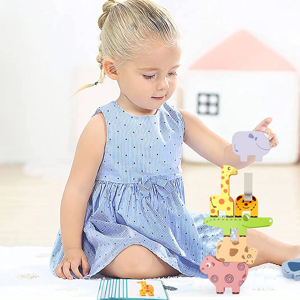 Animal Stacking™ - Verbeterd het herkenningsvermogen - Stapelspel