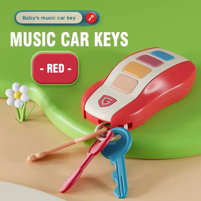 Music Car Key™ - Melodieuze Rit - Muziekspeelgoed 