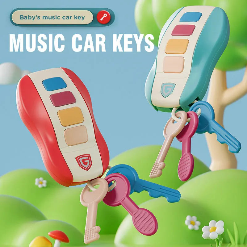 Music Car Key™ - Melodieuze Rit - Muziekspeelgoed 