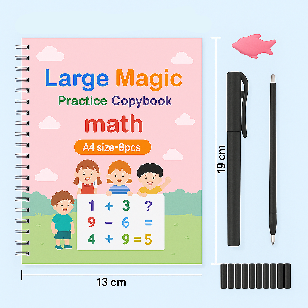 Kalligrafieboek™ | De eerste kennismaking met schrijven - Schrijfboek