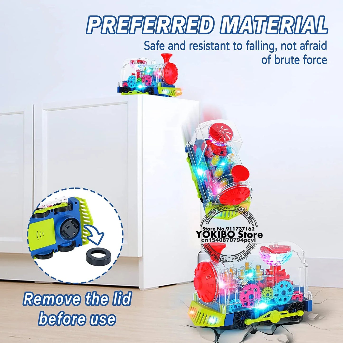 Train light™ - Fantastisch educatief - Lichtshow Trein 