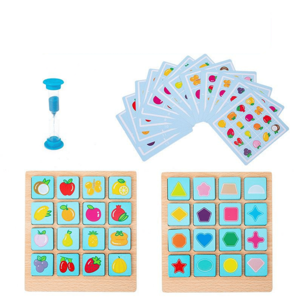 Geheugenkaartspel™ | Braintrainer voor kleintjes - Puzzelspel