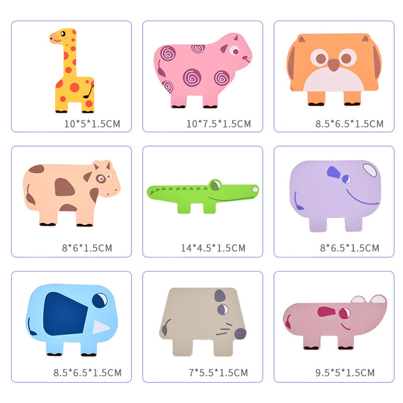 Animal Stacking™ - Verbeterd het herkenningsvermogen - Stapelspel