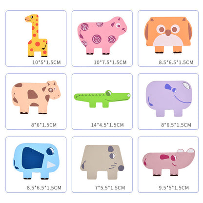 Animal Stacking™ - Verbeterd het herkenningsvermogen - Stapelspel