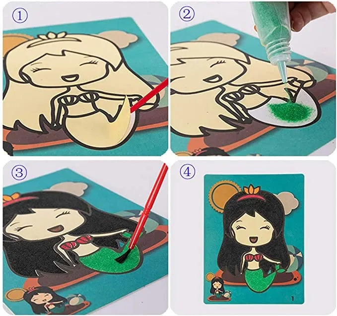 DIY Painting™ - Creatief met zand - Zandschilderset