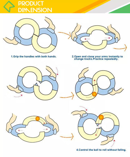 BallTrack™ - Train balans en bewegingsdynamiek - Balspelletje