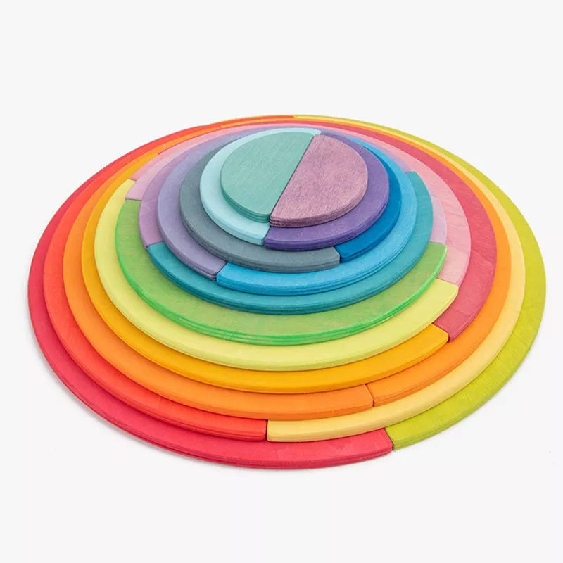 Woods™ - Eindeloze bouwmogelijkheden - Halve ronde schijven