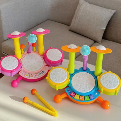 Kids Drumset™ - Kleintjes aan de Slag - Speelgoed Drumset 
