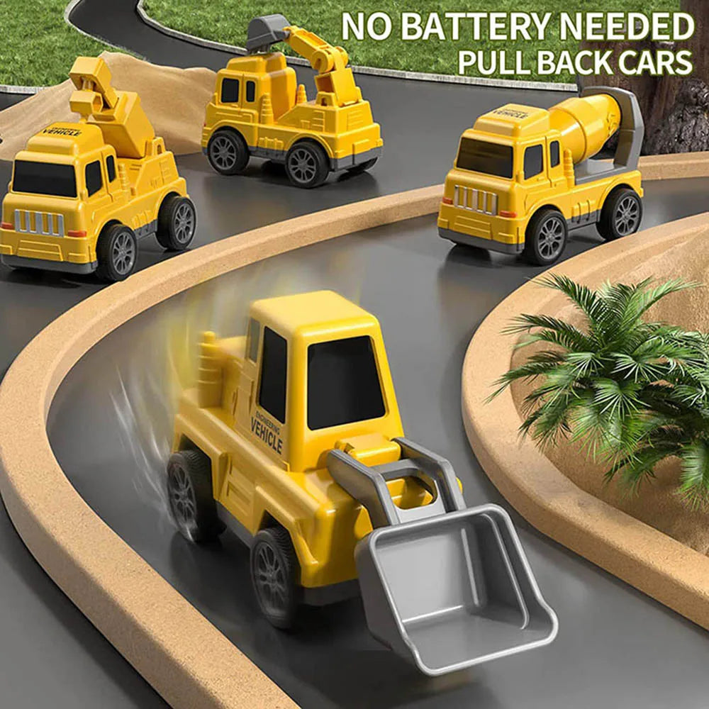 Magische Auto Stad - Vrachtenwagen voertuig met Licht en Muziek 