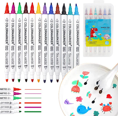 Magische Waterpen™ | Creatieve kunstwerken in het water - Waterverf (+ GRATIS keramische lepel)