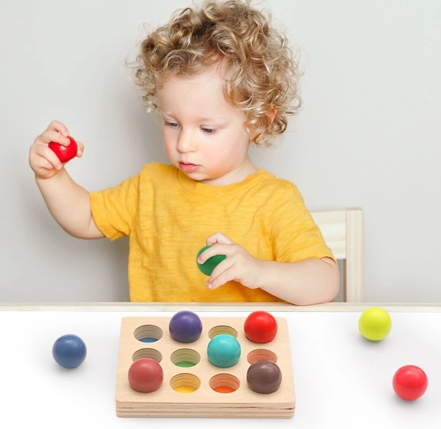 Woods™ - Regenboogballen - Sorteerspel