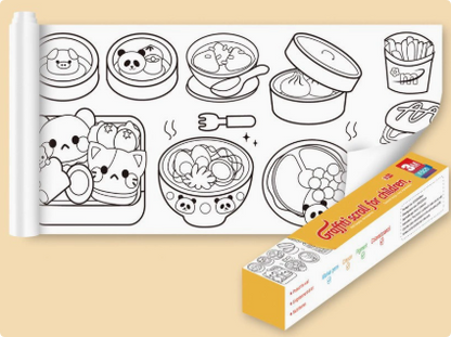 ColoringPaper™ - Laat de creativiteit in je kleine los! - XXL Kleurplaat