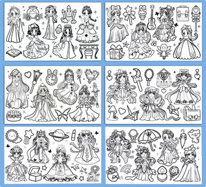 ColoringPaper™ - Laat de creativiteit in je kleine los! - XXL Kleurplaat