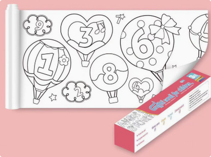 ColoringPaper™ - Laat de creativiteit in je kleine los! - XXL Kleurplaat