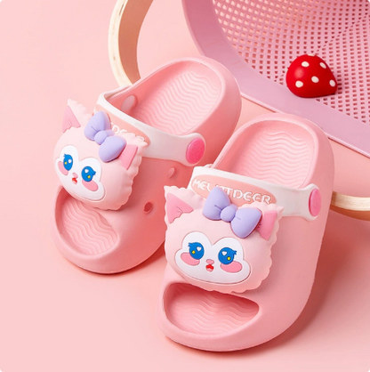 Mini Fashion – Vrolijk &amp; Veilig – Polka Strand Slippers 