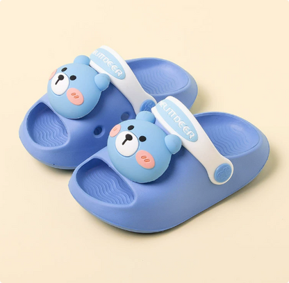 Mini Fashion – Vrolijk &amp; Veilig – Polka Strand Slippers 