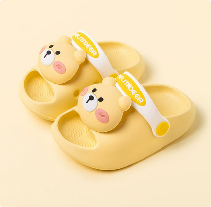 Mini Fashion – Vrolijk &amp; Veilig – Polka Strand Slippers 