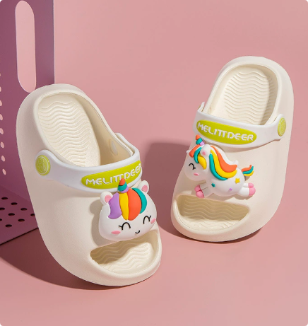 Mini Fashion – Vrolijk &amp; Veilig – Polka Strand Slippers 