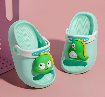 Mini Fashion – Vrolijk &amp; Veilig – Polka Strand Slippers 