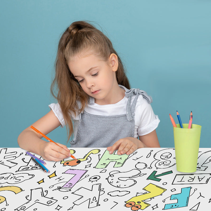 ColoringPaper™ - Laat de creativiteit in je kleine los! - XXL Kleurplaat