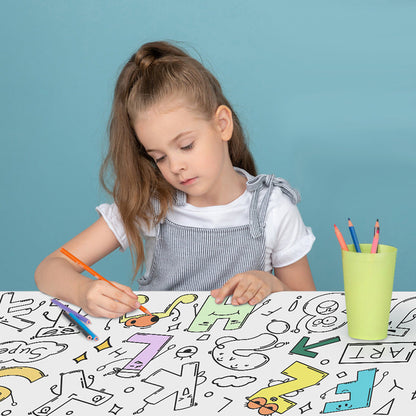 ColoringPaper™ - Laat de creativiteit in je kleine los! - XXL Kleurplaat