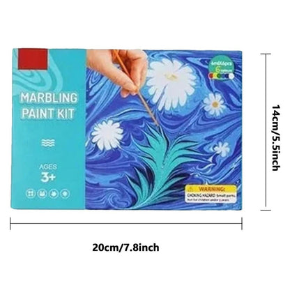 Water Marbling Verf Set™ - Kleurrijk kunstwerk op waterbasis | Verf ingesteld
