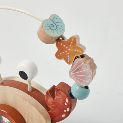 Crab Pull Toy™ – Spelen &amp; Leren – Houten Krab 