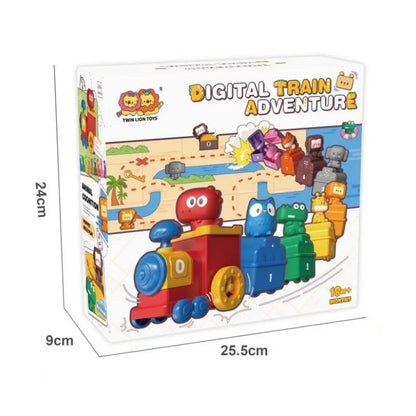 Digital Train Adventure™ - Plezier &amp; Educatie - Cijfer Trein