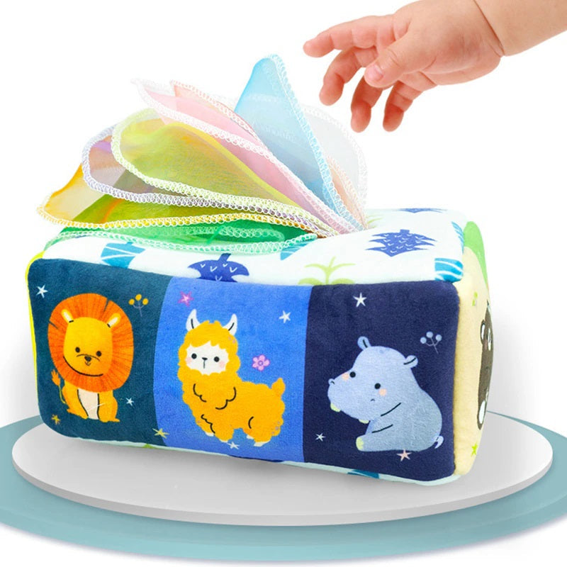 Tissue Box Toy™ - Tover tissues uit de doos - Speelgoed Tissuedoos
