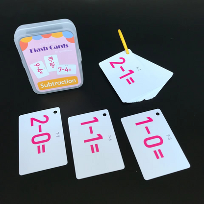 Math Flash Cards™ – Speels Leren Rekenen – Rekenkaarten 