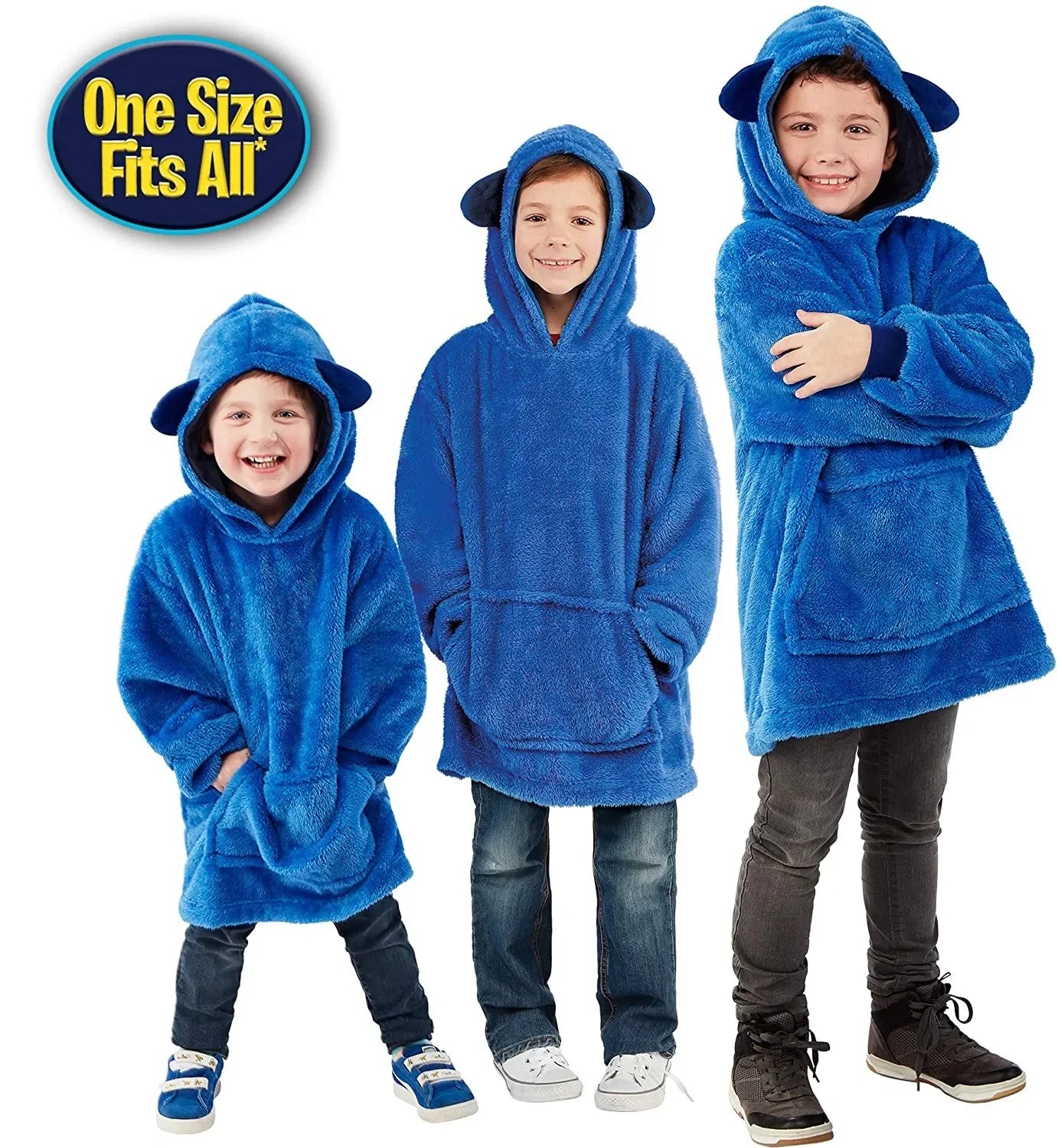 KnuffelHoodie™ - Hoodie en knuffel in een! - Warm en multifunctioneel