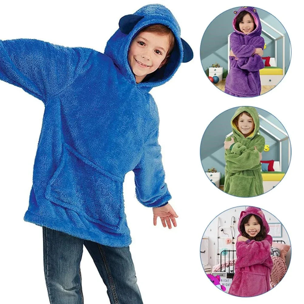 KnuffelHoodie™ - Hoodie en knuffel in een! - Warm en multifunctioneel