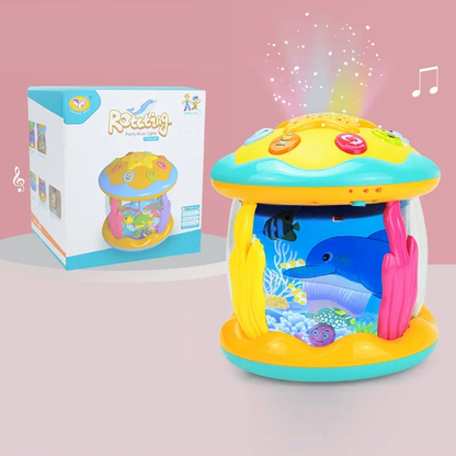 Magic Beat™ - Muzikaal Lichtfeest voor kinderen - Aquariumprojector &amp; lamp 