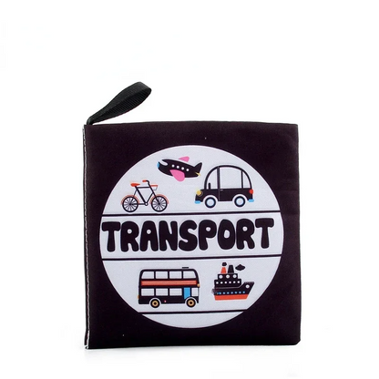 Rattle Book™ - Geluid &amp; Beweging - Stoffen Boekje 