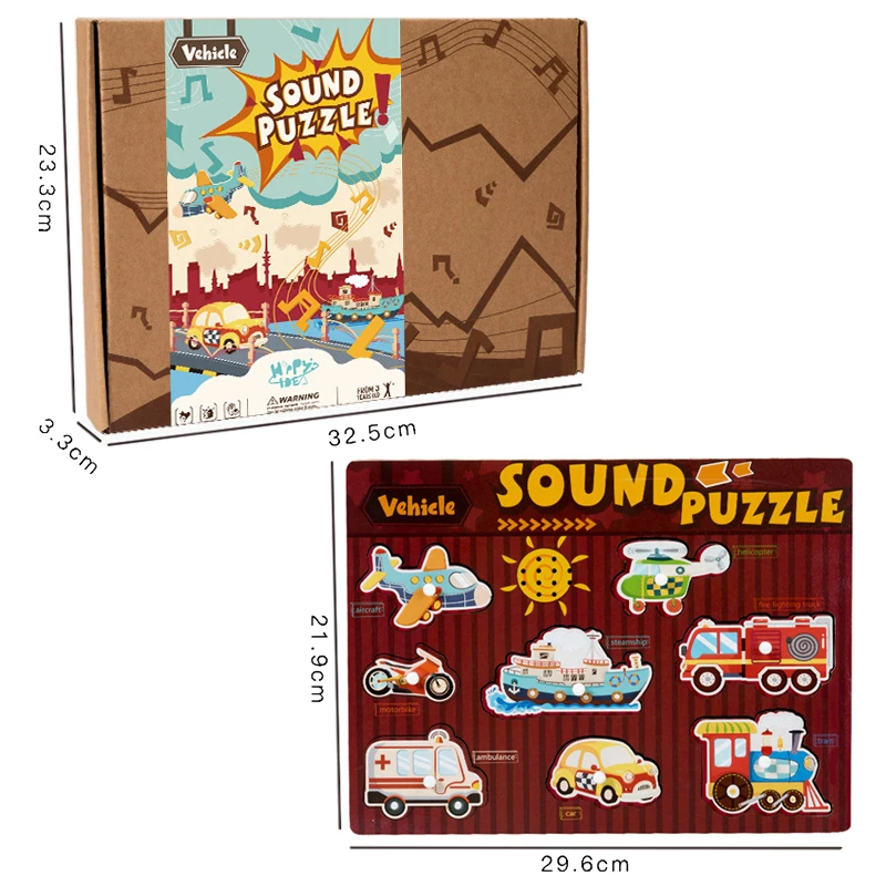 Sound Matching Game™ – Hoor &amp; Ontdek – Educatieve puzzel 