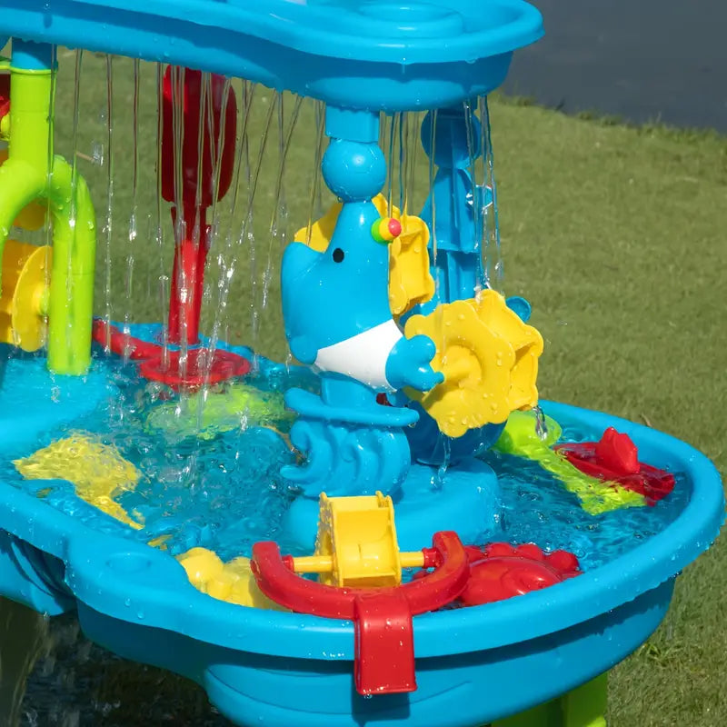 AquaPlay – Zomerplezier &amp; Ontdekken – 3-laags Zand- en Waterspeeltafel