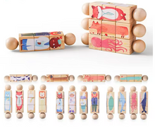 Woods™ - Draai &amp; Leer - Roterende Peuterpuzzel