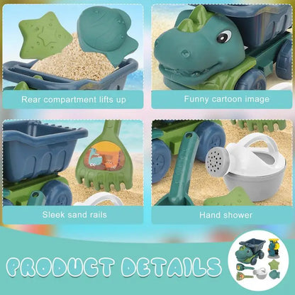 Beach Dino Set™ – Bouw je Kasteel – Dinotruck Strand 