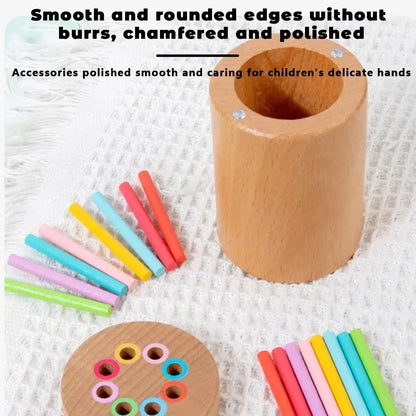 Woods™ - Zintuiglijke Ontwikkeling - Kleursorteer Spel 