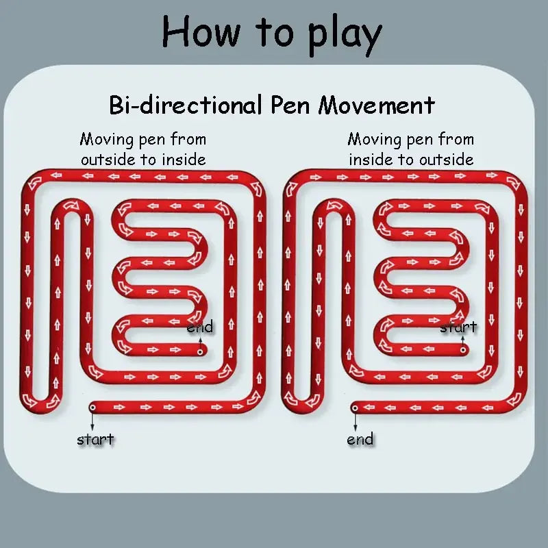 BrainBoost Puzzle Toy Pen™ - Trein je Brain - Puzzel Speelgoed Pen 